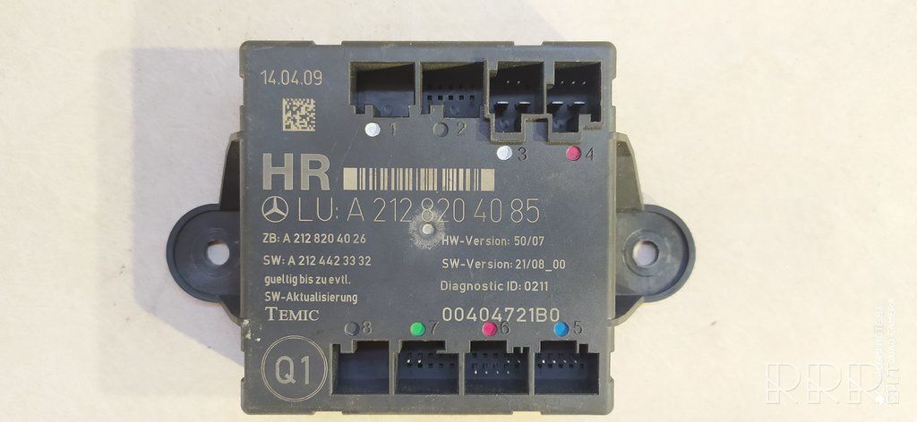 A2189001101 MERCEDES-BENZ CLS C218 KAPI KONTROL UNITESI BEYNI