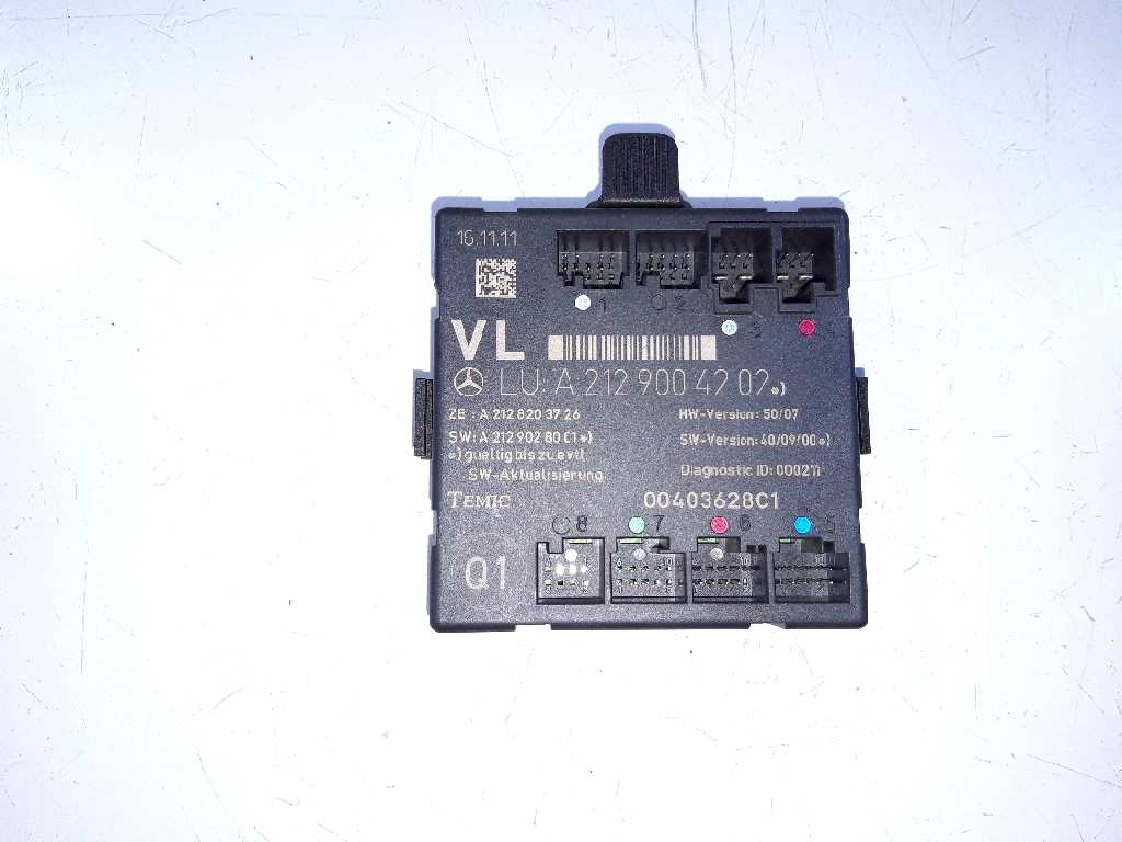 LU  A2129004202 MERCEDES C KLAS  AMG W202 W203 W204 W205SOL N KAPI KONTROL NTES